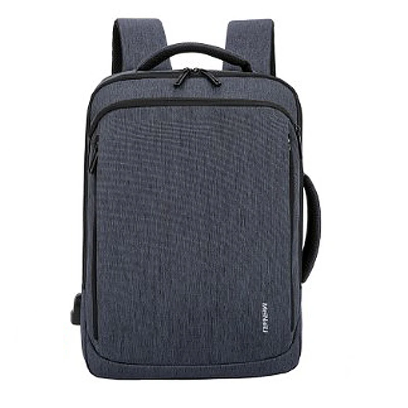 blue Lammei рюкзак для ноутбука мужские рюкзаки бизнес ноутбук Mochila водонепроницаемый рюкзак зарядка через usb сумки для путешествий - Цвет: blue