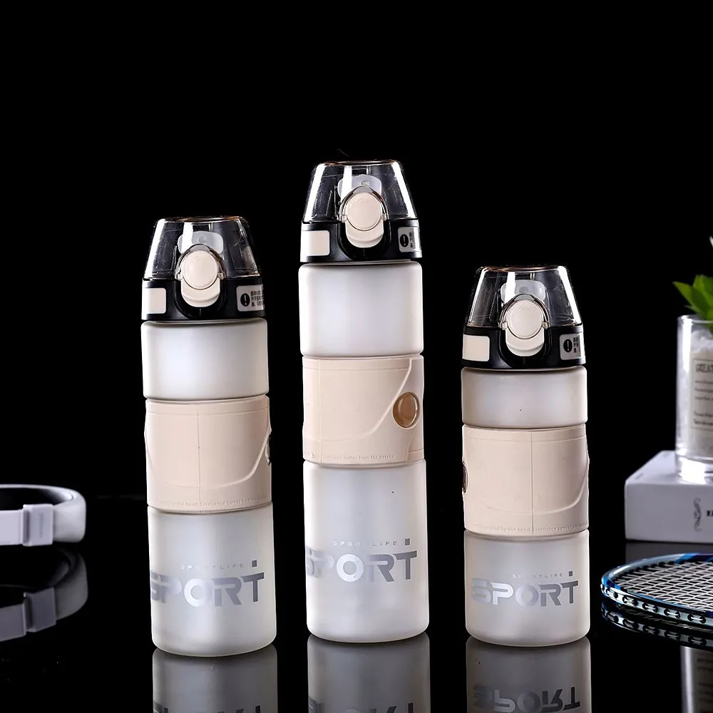 Оптовая продажа 550/650/750 мл бутылка для воды белка портативная Спортивная Bpa