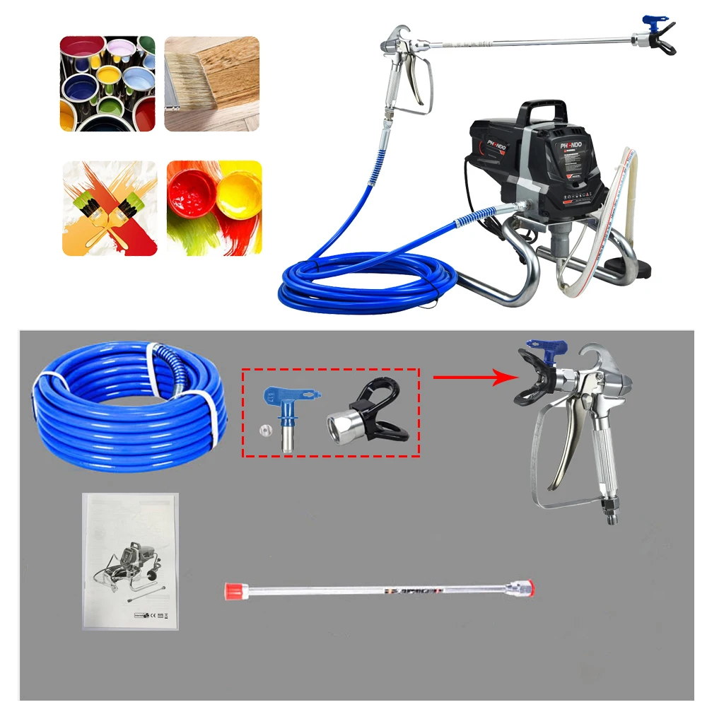 Пневматический распылитель краски PHENDO портативный краскопульт сделай сам для