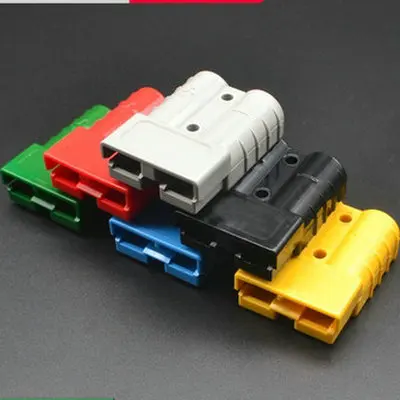 

10 шт., штепсельная вилка 50A 600 в Sb50, двухполюсный разъем с медными контактами, вилки для панели солнечных батарей, батареи-фургонов с клеммой ...