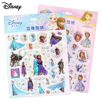 disney frozen sophia princess mickey minnie child bubble sticker classic toy book computer refrigerator sticker