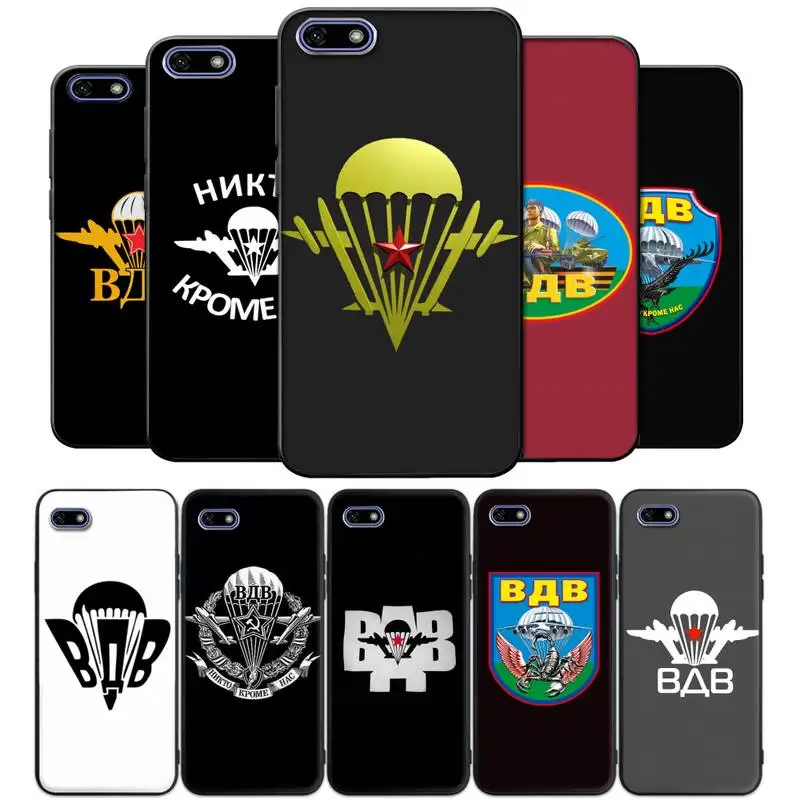 

Russia Airborne Phone Case for iphone 11 12 13 pro se 20 max xr xs x 7 8 6s plus mini Fundas Coque cover