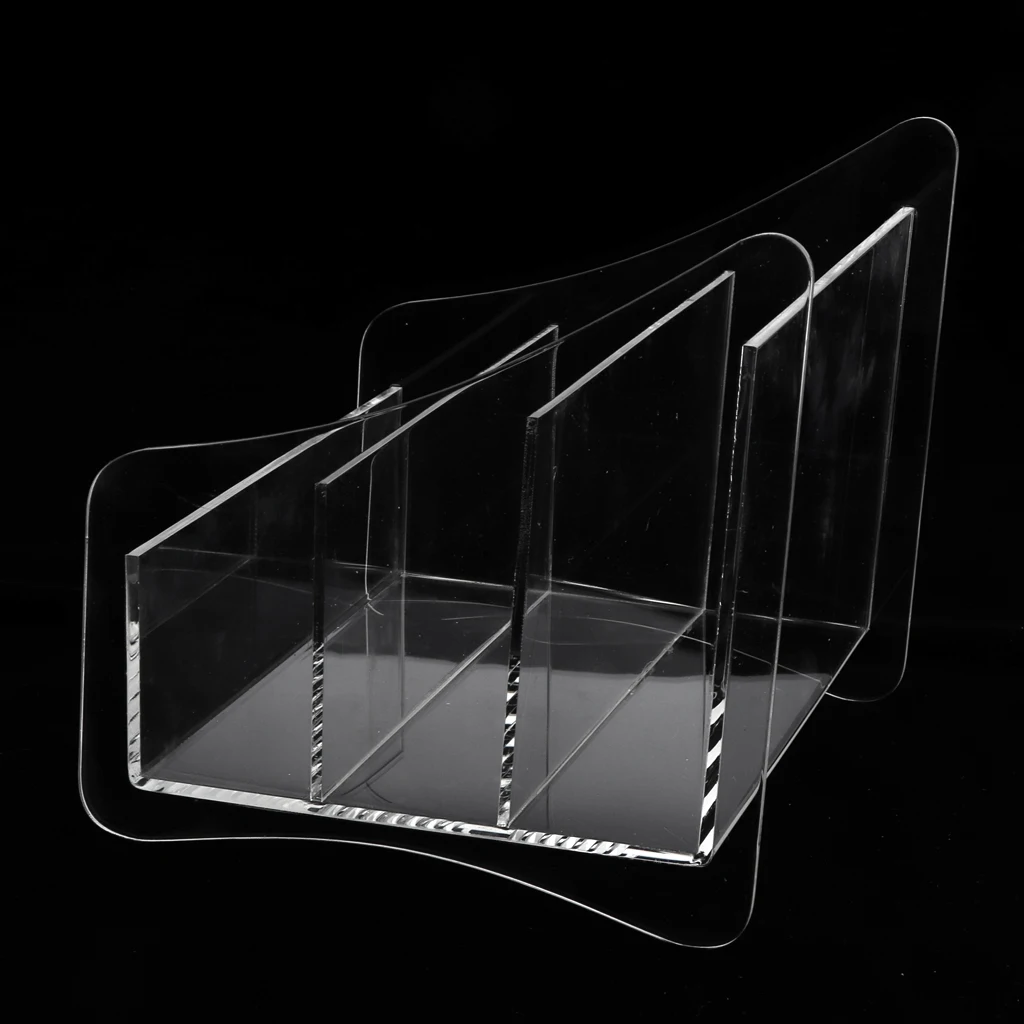 Прозрачный акриловый бриллиантовый органайзер для косметики ювелирных изделий