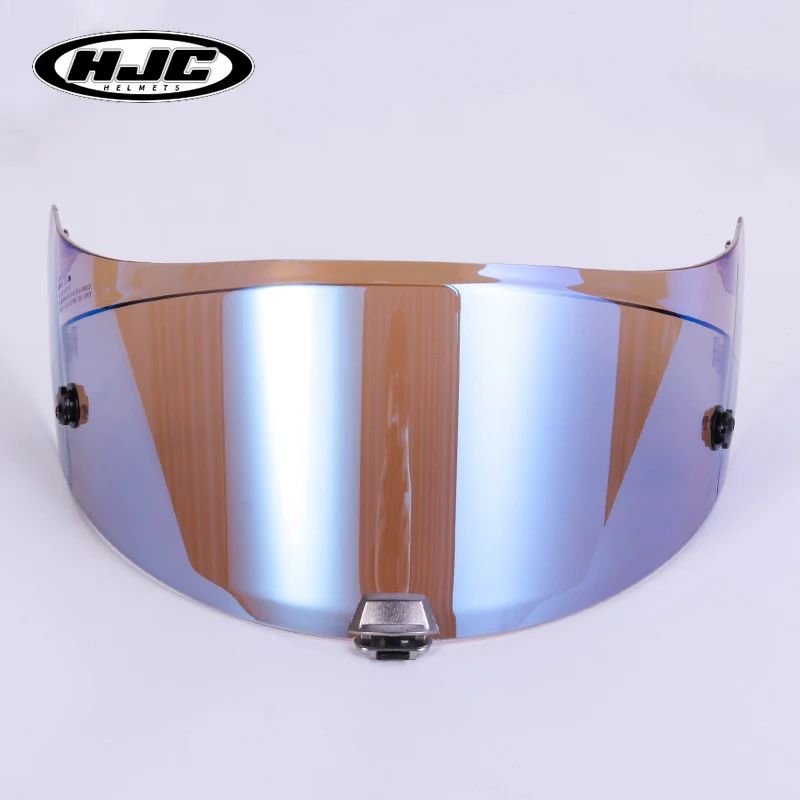 HJC HJ-26 Золотой щит козырек подходит для RPHA 11 R-PHA 70 шлем HJ-26ST HJC прозрачный синий хромированный шлем объектив - Цвет: hj-26 blue
