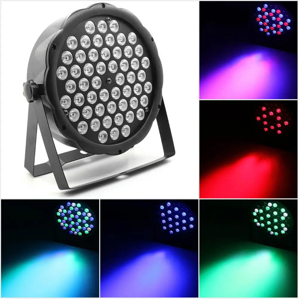 Светодиодный сценический светильник 54 светодиода RGBW Хрустальный Волшебный шар