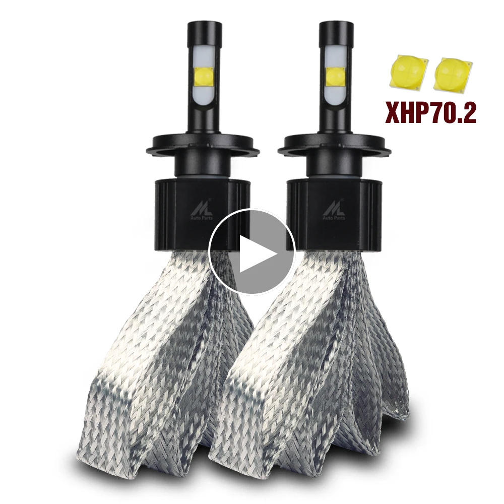 2 шт. светодиодные лампы H4 H11 H7 H8 H9 HB3 HB4 9005 9006 | Автомобили и мотоциклы