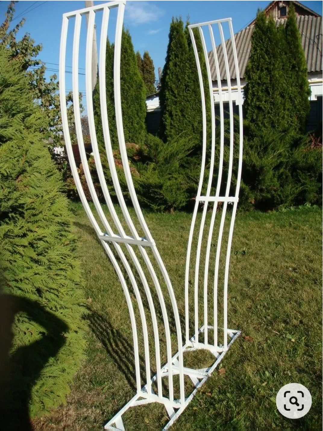 

2pcs wedding arch wedding backdrop decor metal arch