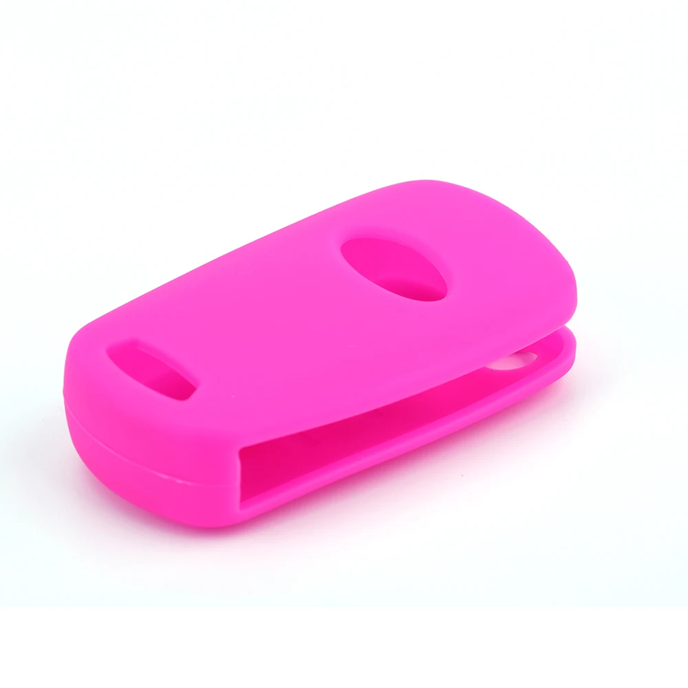 Hot Sale Colorful Made in China Dustproof Soft Remote Silicone Car Key Cover Case Protect for 3 Buttons Flip Accessories | Автомобили и