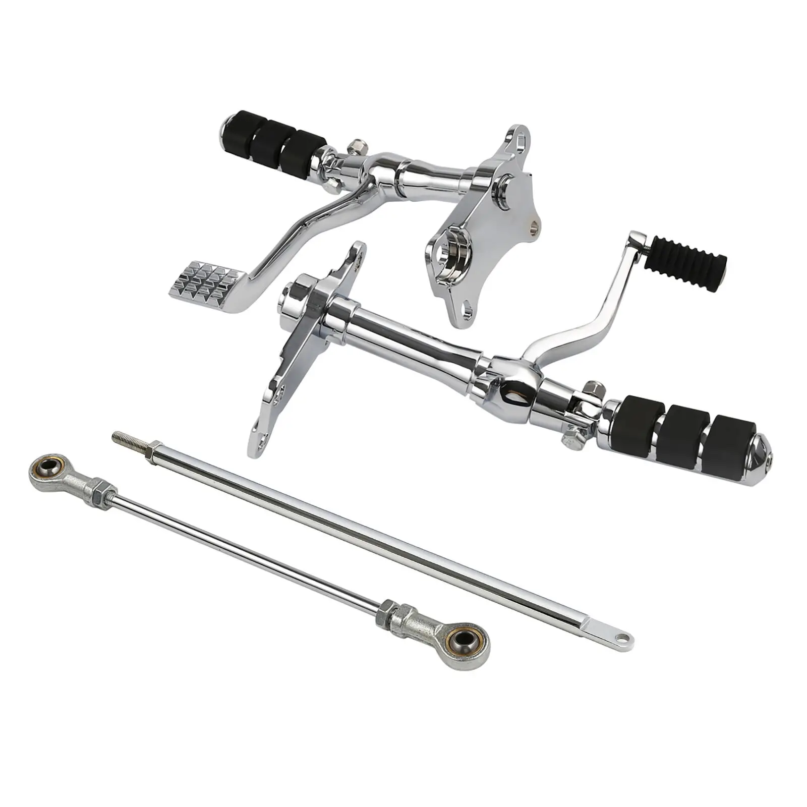 Передний контроллер мотоцикла полные тяги рычагов Peg Для Harley Sportster XL 883 1200 1991