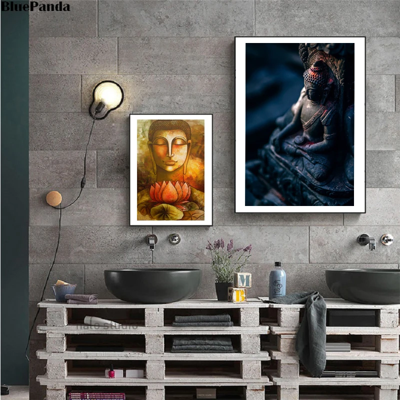Биография Будды лорд сидхарты Шивы постер Картина на холсте Настенная картина