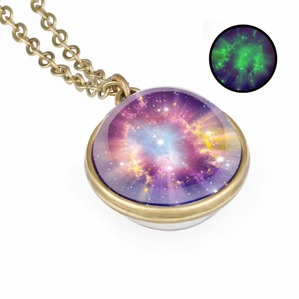 2019 космической звезды солнечной системы ретро двухстороннее стекло 25 мм с