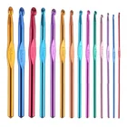 Набор спиц для вязания из нержавеющей стали, 2-8 мм, 12 шт.