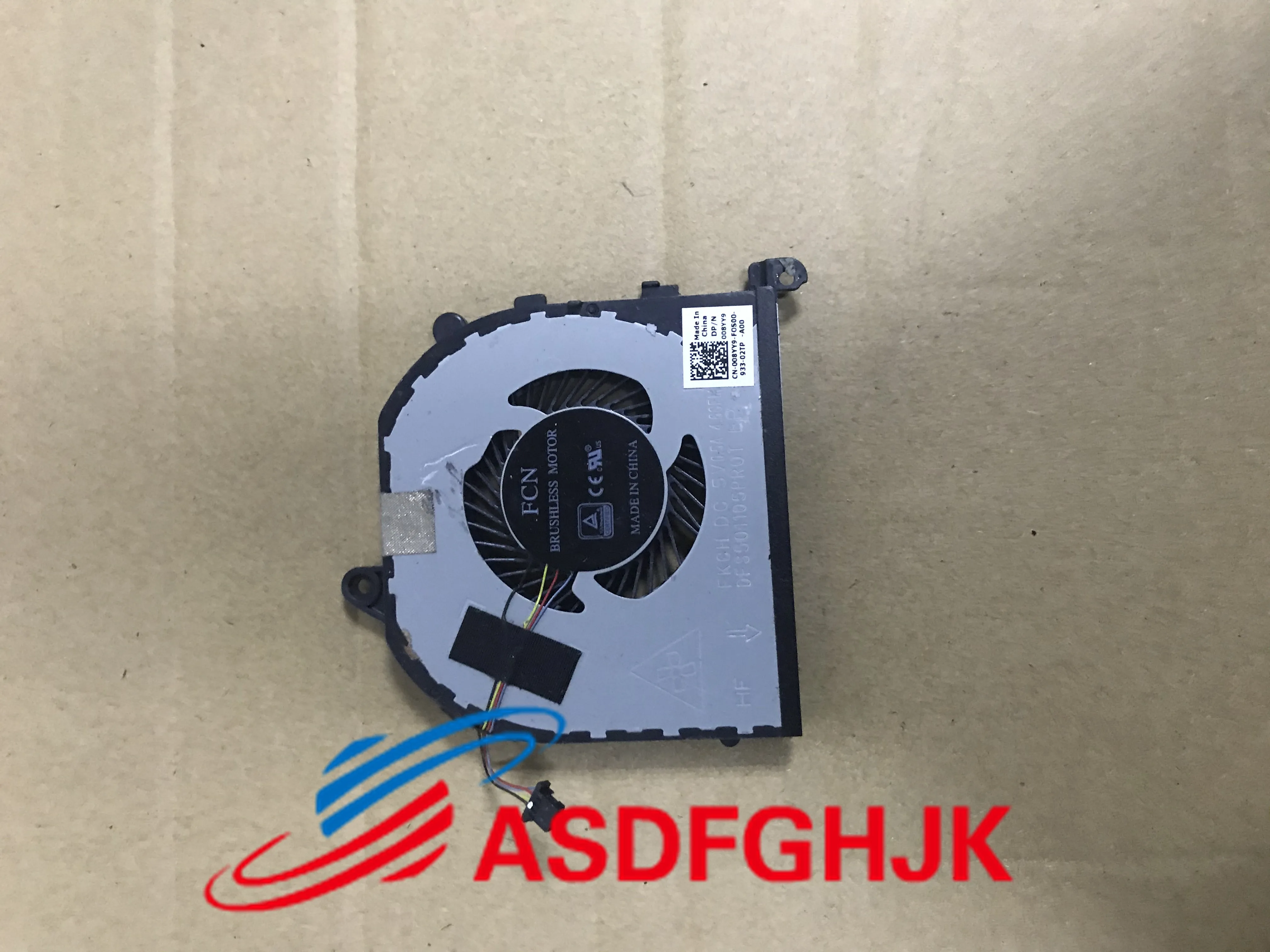 

Original Laptop CPU/GPU Cooler Cooling Fan For Dell XPS 15 9570 008YY9 08YY9 CN-008YY9 100% TESED OK