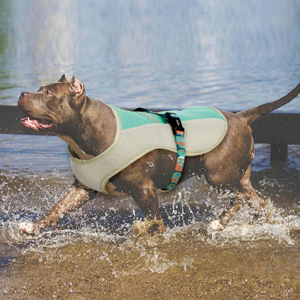 Летняя футболка для питомца собак термостойкий жилет щенка охлаждающая одежда