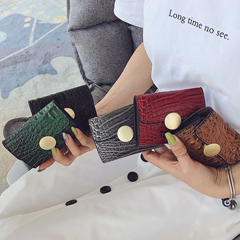 XMESSUN Для женщин кошелек новинка с узором крокодиловая кожа для банковских карт