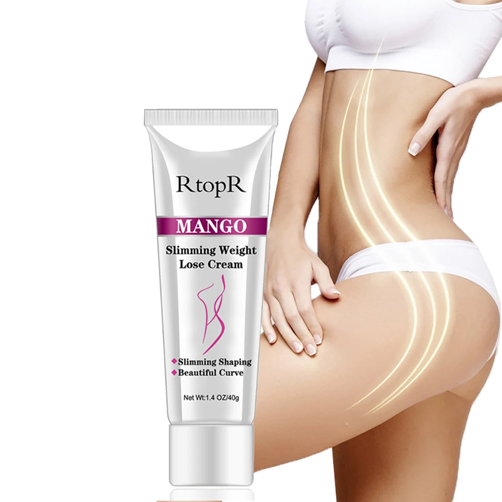 40g Mango Body Slimming Cream Cellulite Massage Health Promote Fat Burn Thin Waist Stovepipe Lose Weight Care |