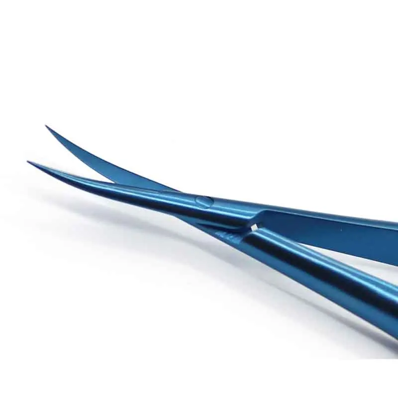 Микроскопические инструменты 12 5 см микро ножницы зубчатые конъективы