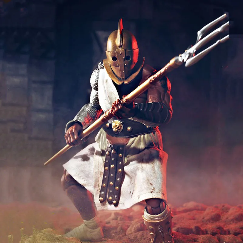 

XesRay Original 7 Inches Action Figures Ancient Rome Gladiators Collection Model Toys Gift for Children Adult