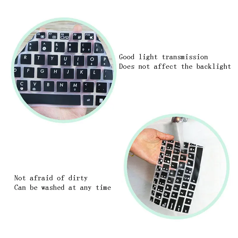 

2019 R7/R5 / Magic book KPL-W00 Soft Silicone Laptop Keyboard Cover Skin Protective film For Huawei MateBook 13 / MagicBook 14