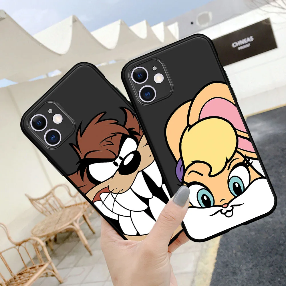 

Cute Cartoon Funny Rabbit Wolf dog TPU Phone Case For iPhone 11 12 Pro Max 8 7 6 6S Plus XR X XS Max 5 5S SE 2020 Cover Fundas