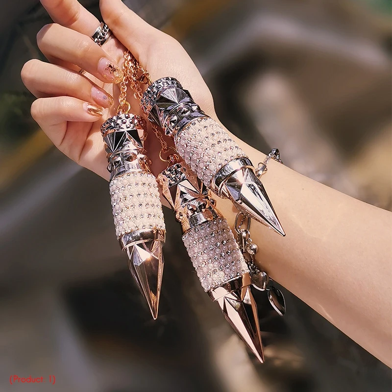 Блестящая Алмазная помада AGAG роскошный дизайн с ожерельем трехцветная