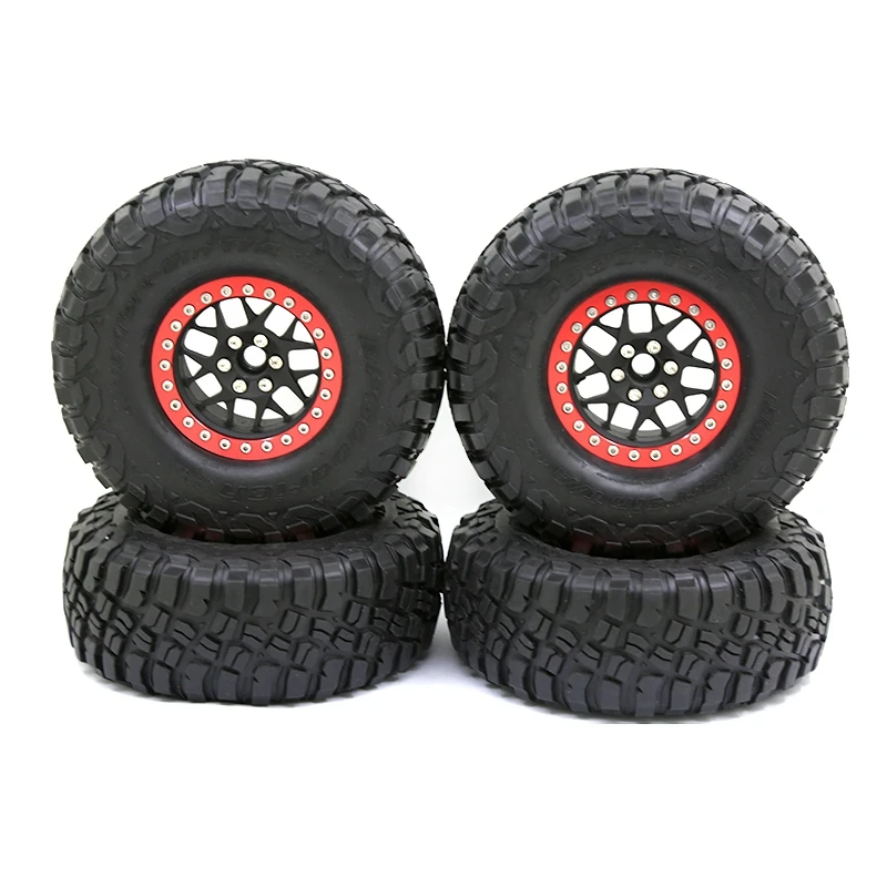 

Металлические 2,2 дюймовые колесные диски Beadlock и набор резиновых шин для 1/10 RC Crawler Car TRX4 90046 SCX10