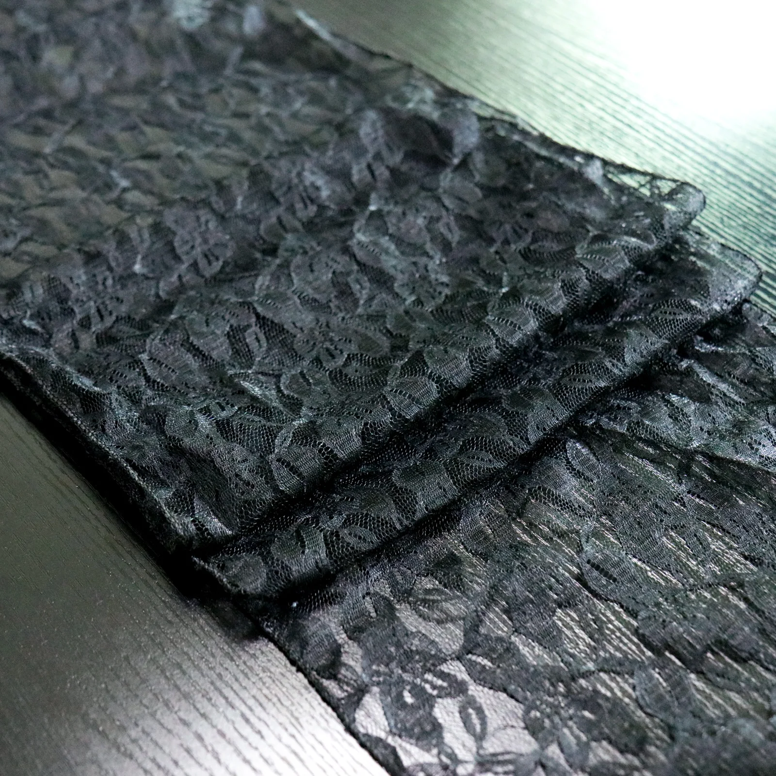 Белый/черный кружевной настольный бегун Современная длинная скатерть для стола