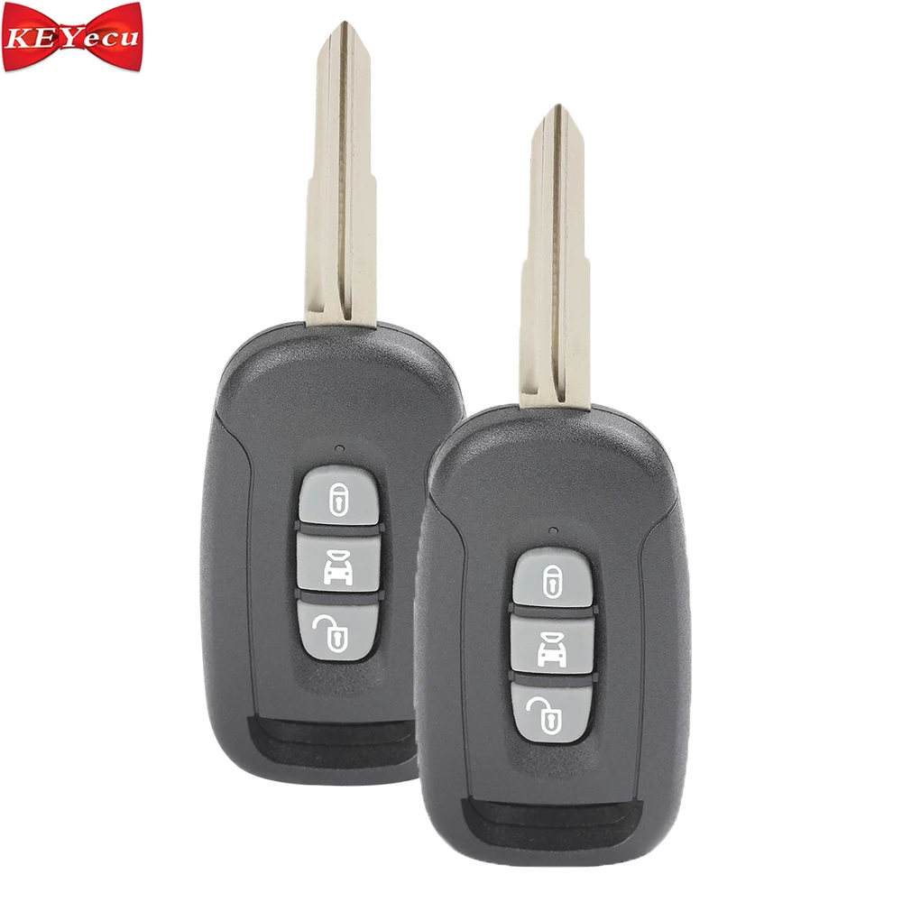 KEYECU 2pcs for Chevrolet Captiva 2008 2009 2010 2011 2012 2013 Remote Car Key Fob 433MHz 3 Button OKA-151T | Автомобили и