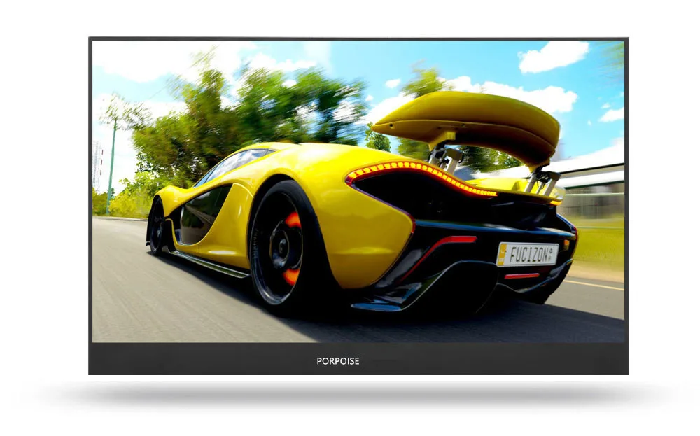 15," портативный монитор HDMI игровой светодиодный ips экран Поддержка Mini HDMI PC ноутбук, Xbox, переключатель PS4 монитор для PC Gamer