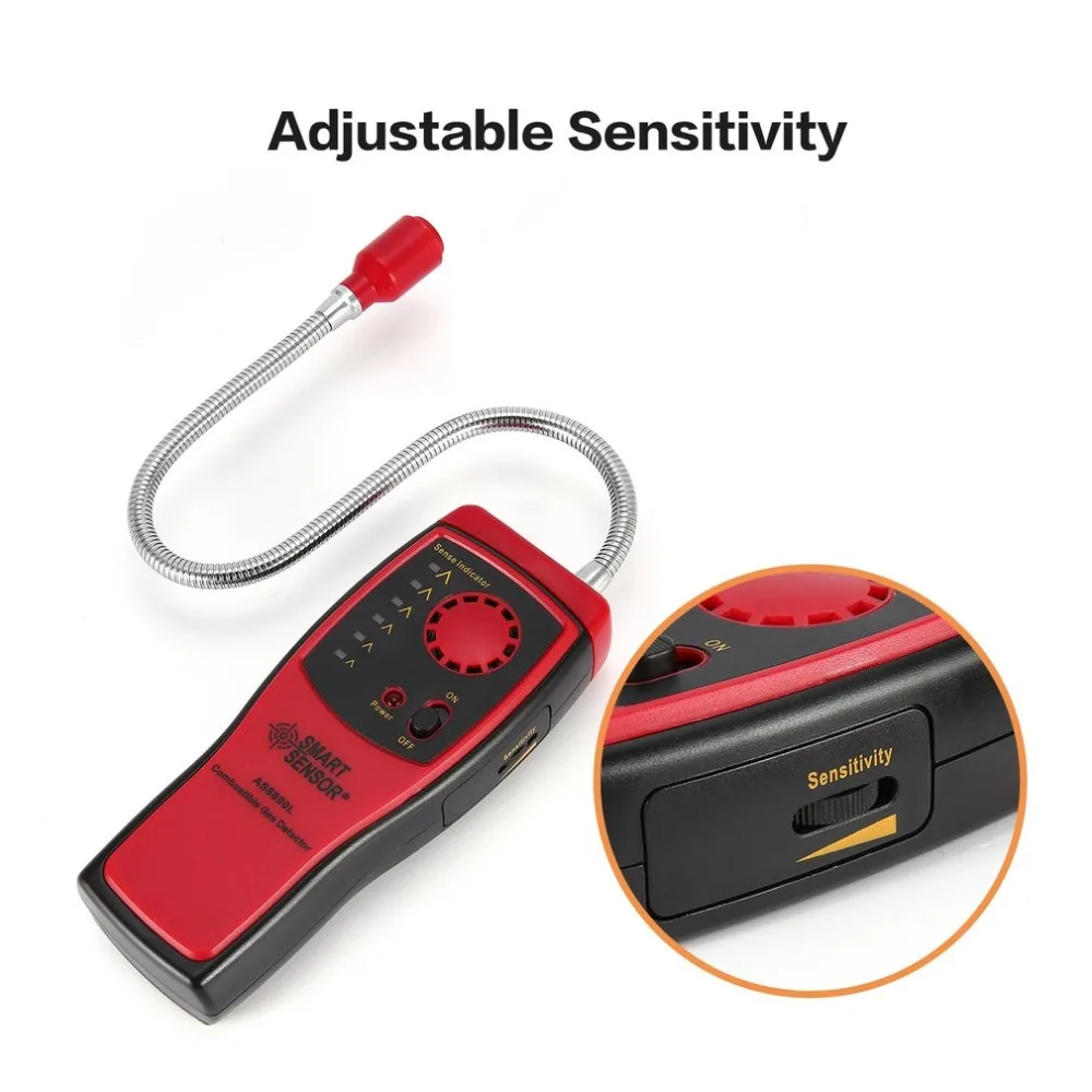 Умный датчик AS8800L детектор горючих газов утечки легковоспламеняющегося