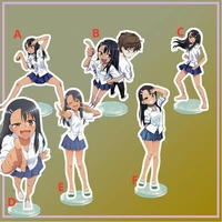 anime stand dont toy with me miss nagatoro nagatoro hayase hachiouji naoto acrylic figure display desktop decoration 15cm
