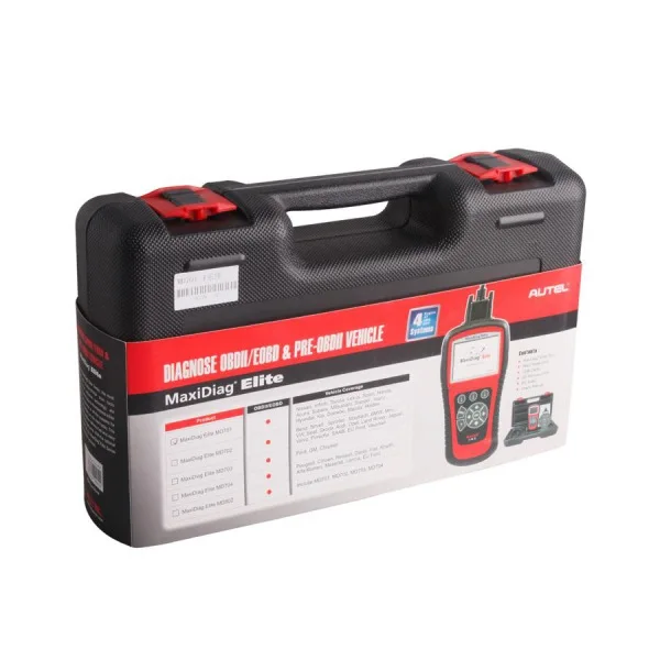 Orignal Autel Maxidiag Elite MD701 считыватель кодов для 4 систем с функцией потока данных