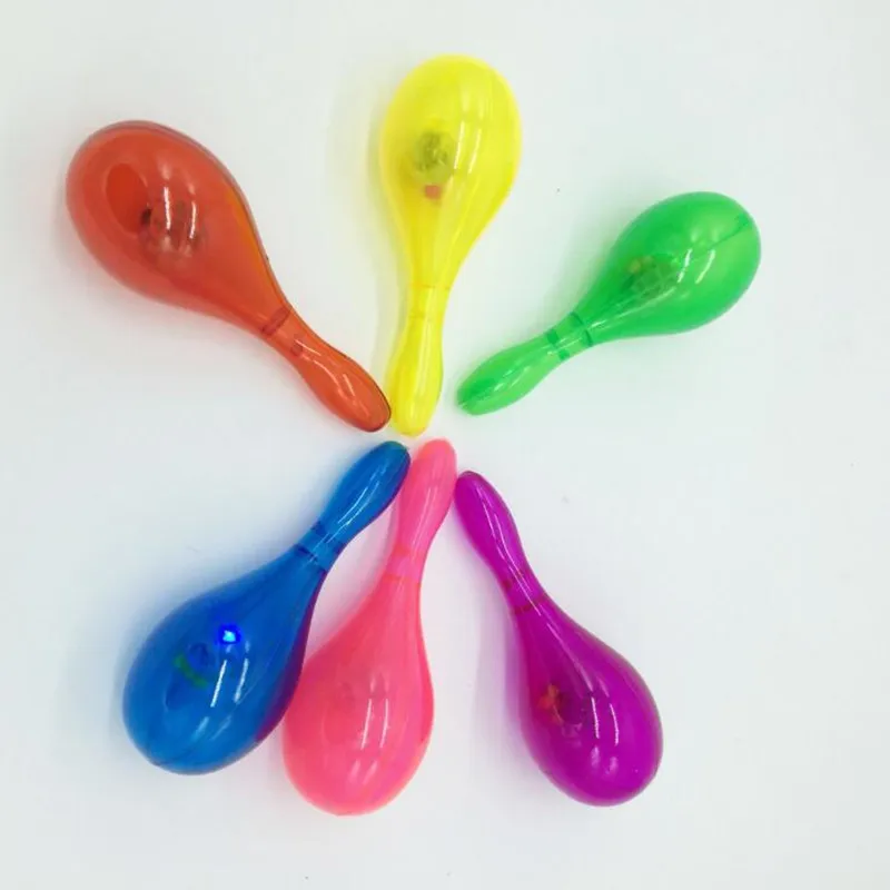 СВЕТОДИОДНЫЙ мигающий Музыкальный Детский шейкер перкуссионные игрушки