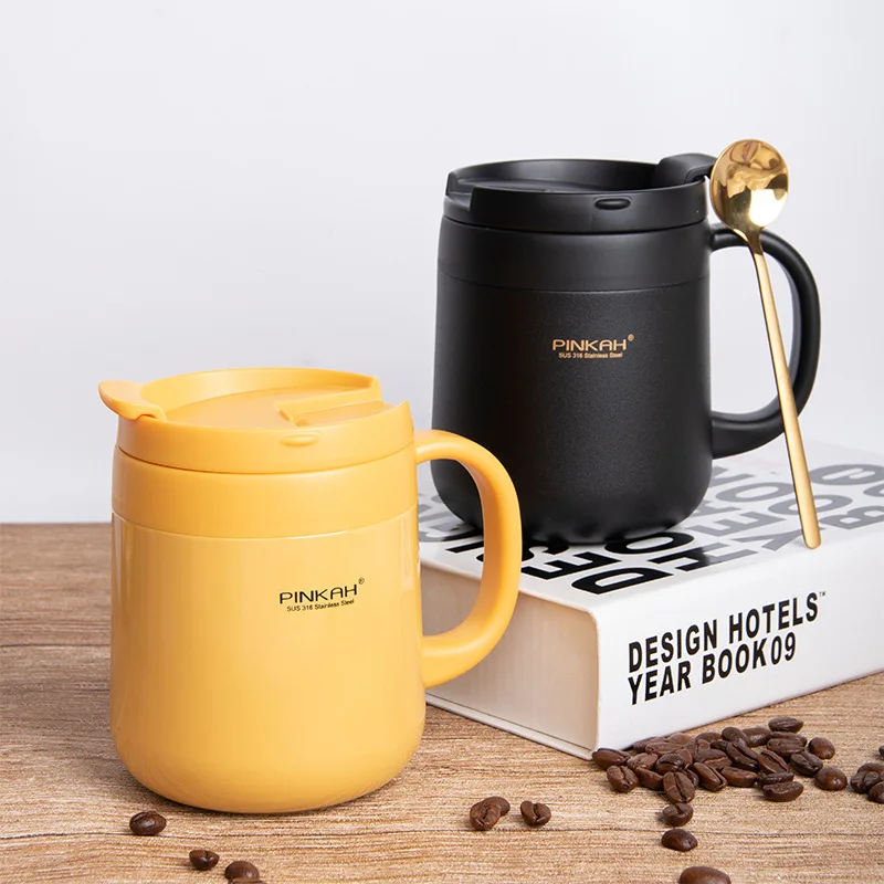 Вакуумная кружка из нержавеющей стали 316 Подарочная офисная с принтом логотипа