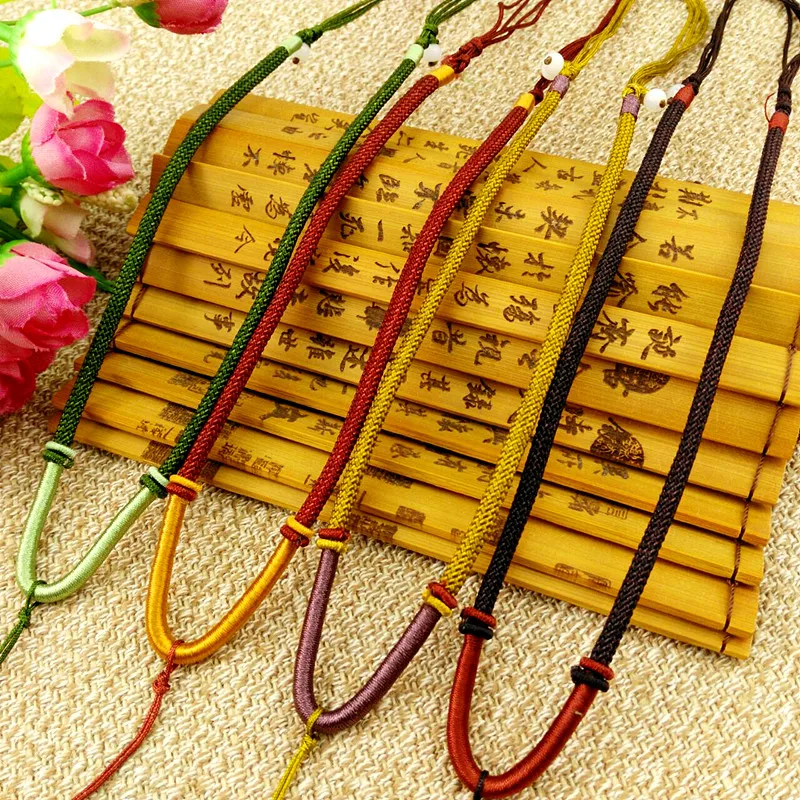 5 шт. ручное ожерелье с шелковой нитью шнур узлом для детской толщины | Украшения и