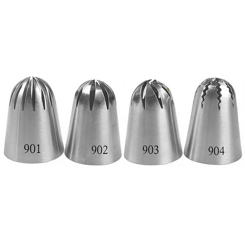 4 шт./компл. большой торт насадка для крема Обледенение инструменты