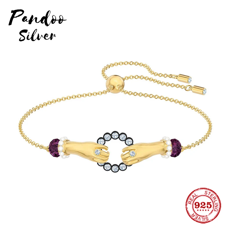 Очаровательные модные 925 стерлингового серебра класса люкс ювелирное изделие