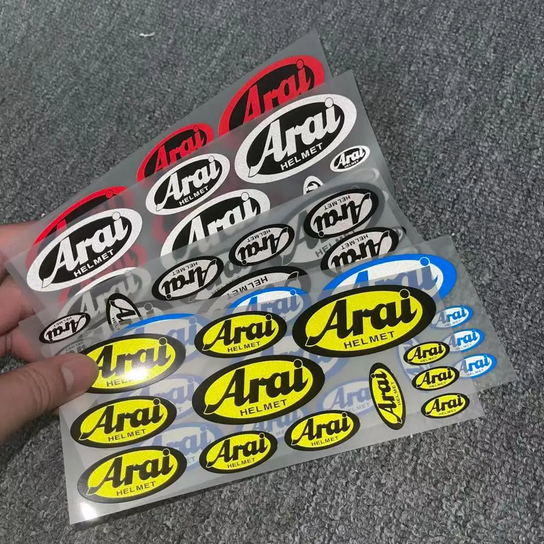 Светоотражающие наклейки № L008 SHOEI на лобовое стекло шлема 3 м мотоцикл GP