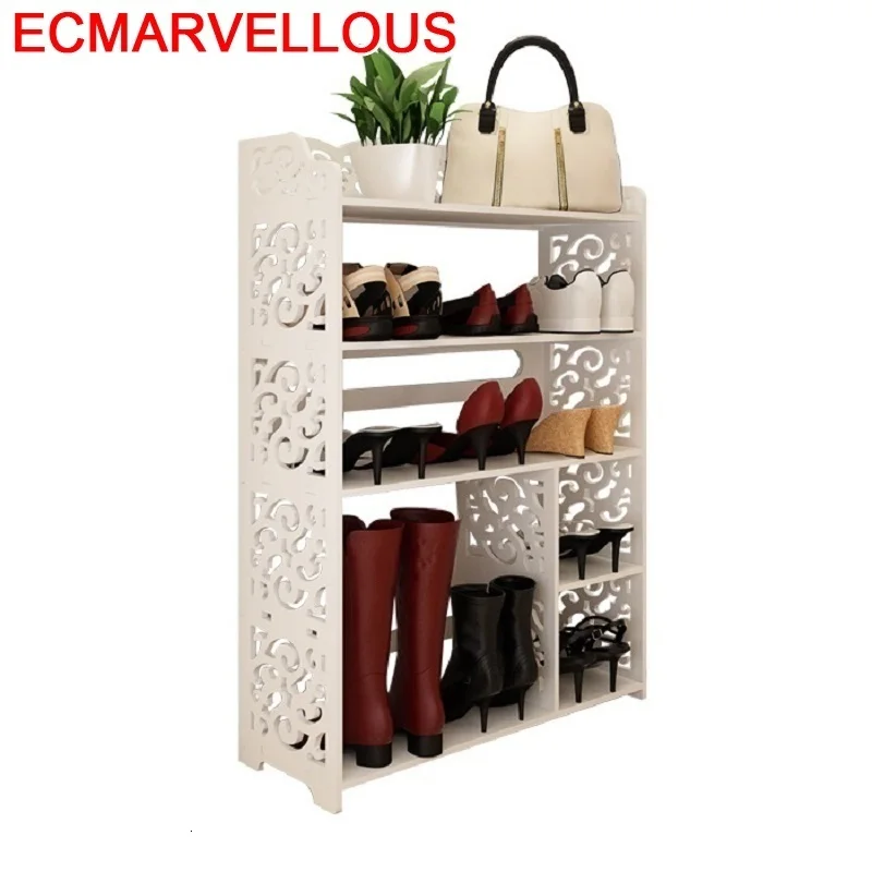 Домашняя обувь мебель шкаф деревянная Бытовая обувная стойка| |