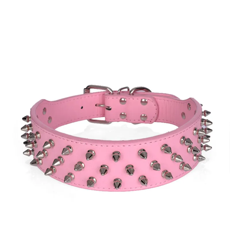 Больших собак воротники шипами аксессуары персонализированные Животные