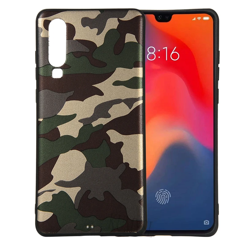 Камуфляжный чехол для huawei P30 P20 mate 20 Lite P Smart Plus Y6 Y7 Y9 Prime Honor 10i 20i 8X Nova 5i 5 Pro мягкий чехол