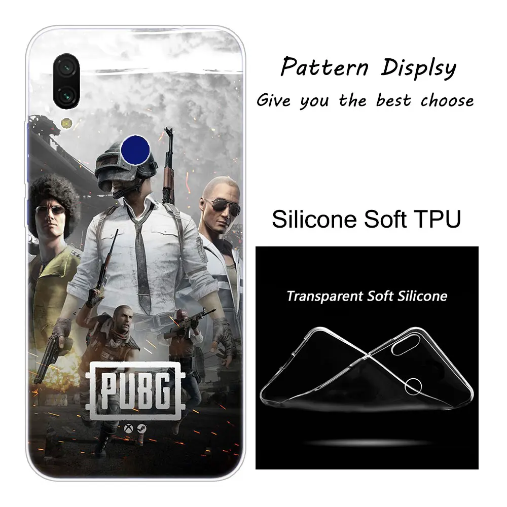 011 Горячие PUBG игры мягкий силиконовый чехол для Xiaomi Redmi K20 Pro 8 8A 7 7A 6 6A 5 Plus S2 Note 8 iPhone 7 6 Plus 5 iPad Pro 4 4X Модный чехол с принтом" - Цвет: 011