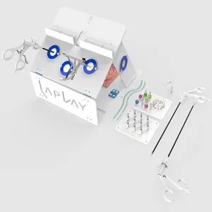 Лапароскопические хирургические имитация хирургии Training коробка имитация хирургическое оборудование тренажер для стоматологических инструментов