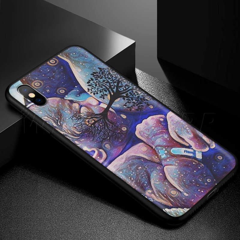 Webbedepp Древо жизни узор чехол для Apple iPhone 12 11 Pro XS Max XR X 8 7 6 6S Plus 5 5S SE | Мобильные