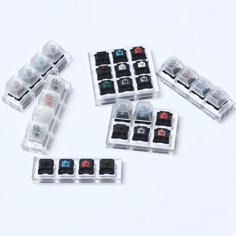 Тестер Cherry Shaft Gateron Kailh Box синий черный красный коричневый зеленый молочный серый