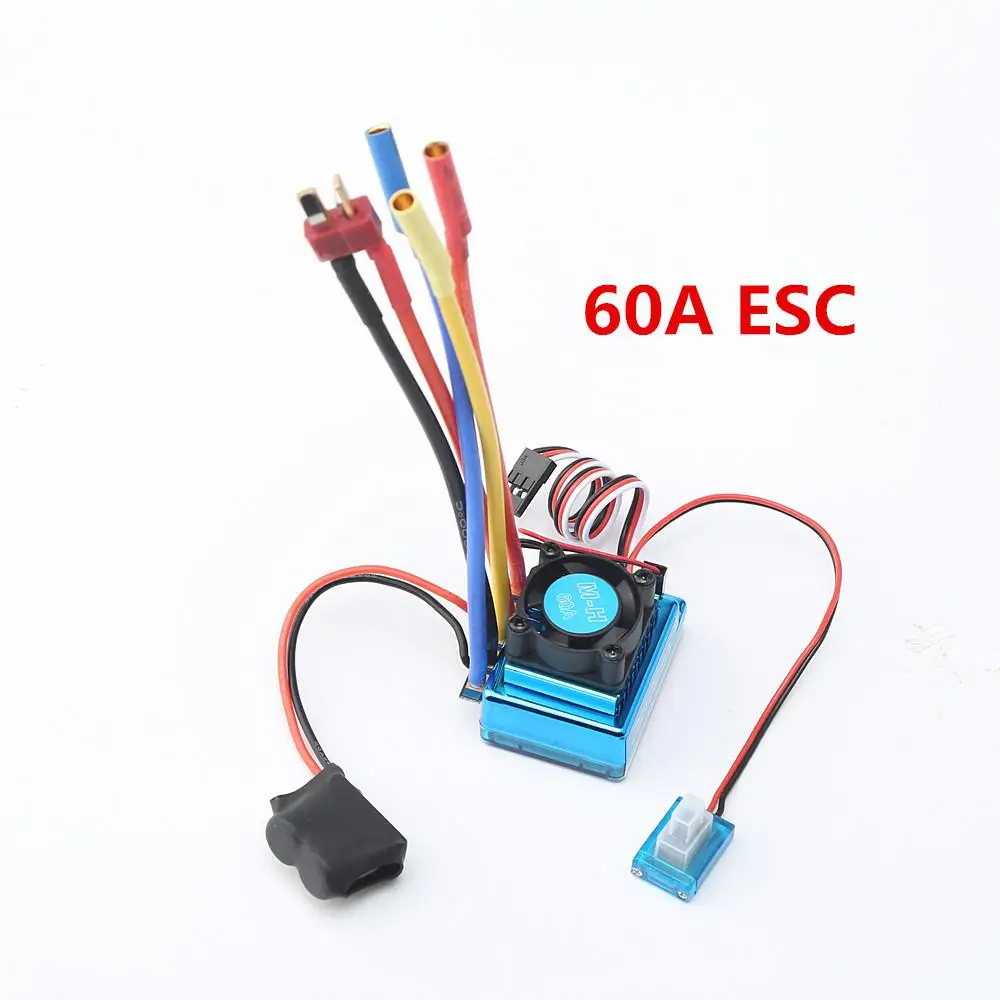 3650 4300KV бесщеточный мотор 45A/60A/80A/120A ESC радиатора с программой автомобиль комбо для