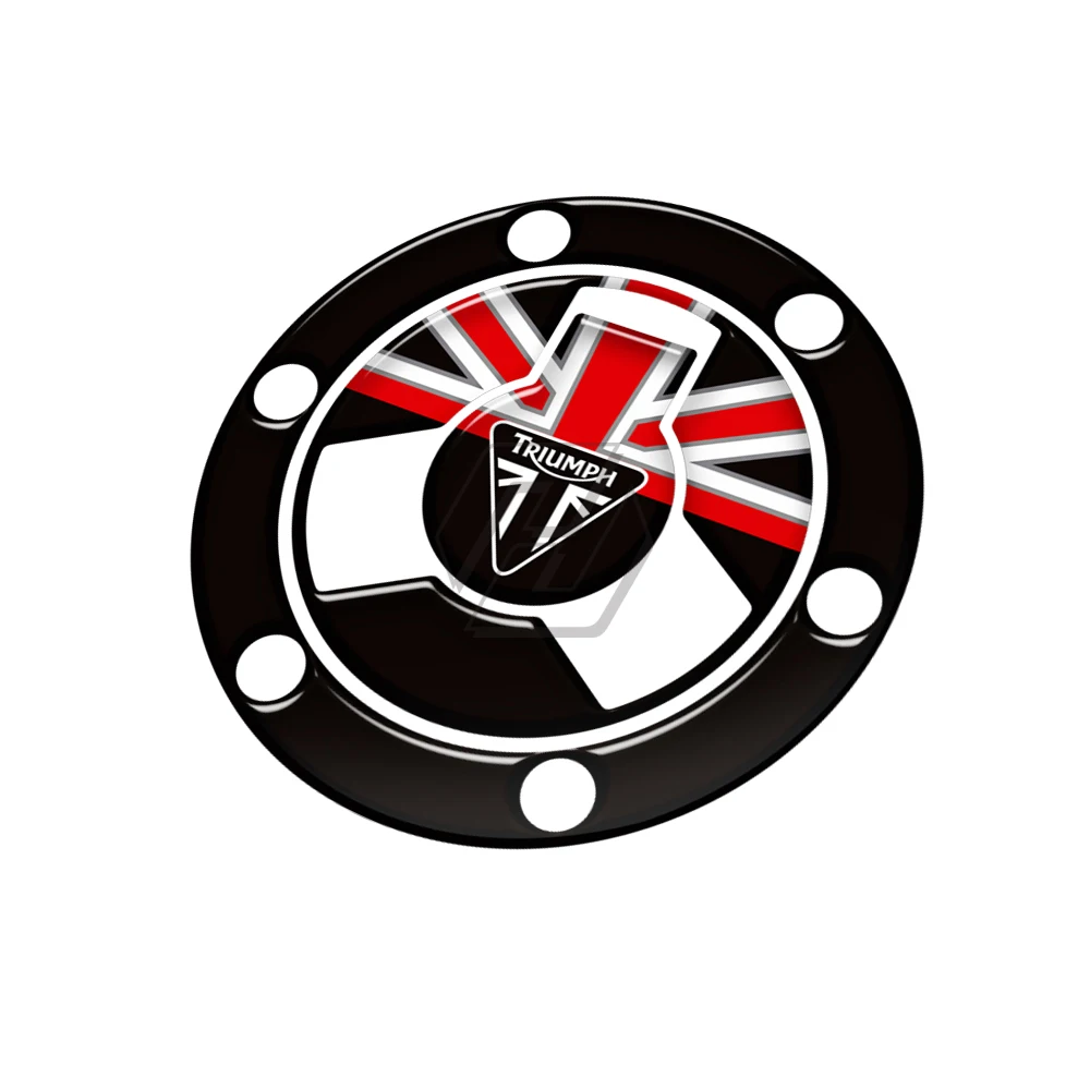 Защитный чехол 3D из смолы для мотоциклетного бака с бензобаком Triumph Trident 660 Street Triple