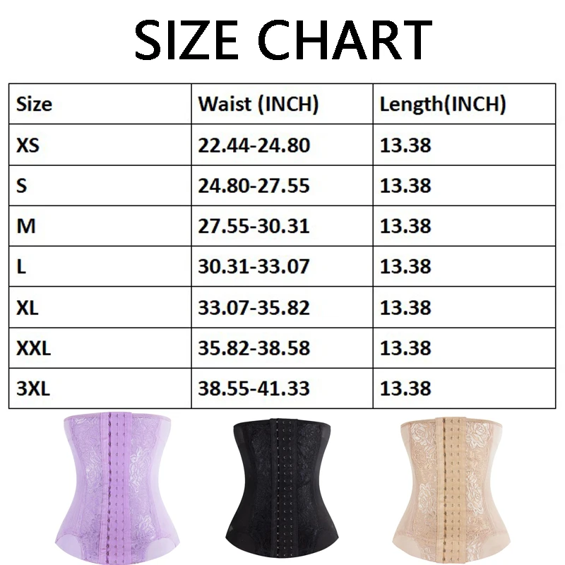 

Waist Trainer Body Shaper Modeling Strap Steel Boned Corrective Underwear Women Postpartum Tummy Control Belt Slimming Cincher