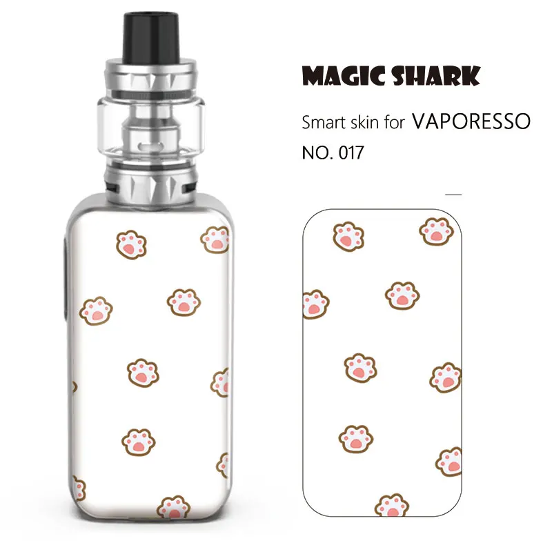 

Magic Shark Reindeer Sexy Woman PVC Stereo Case Sticker Skin Film for Vaporesso Luxe S E Cigarette