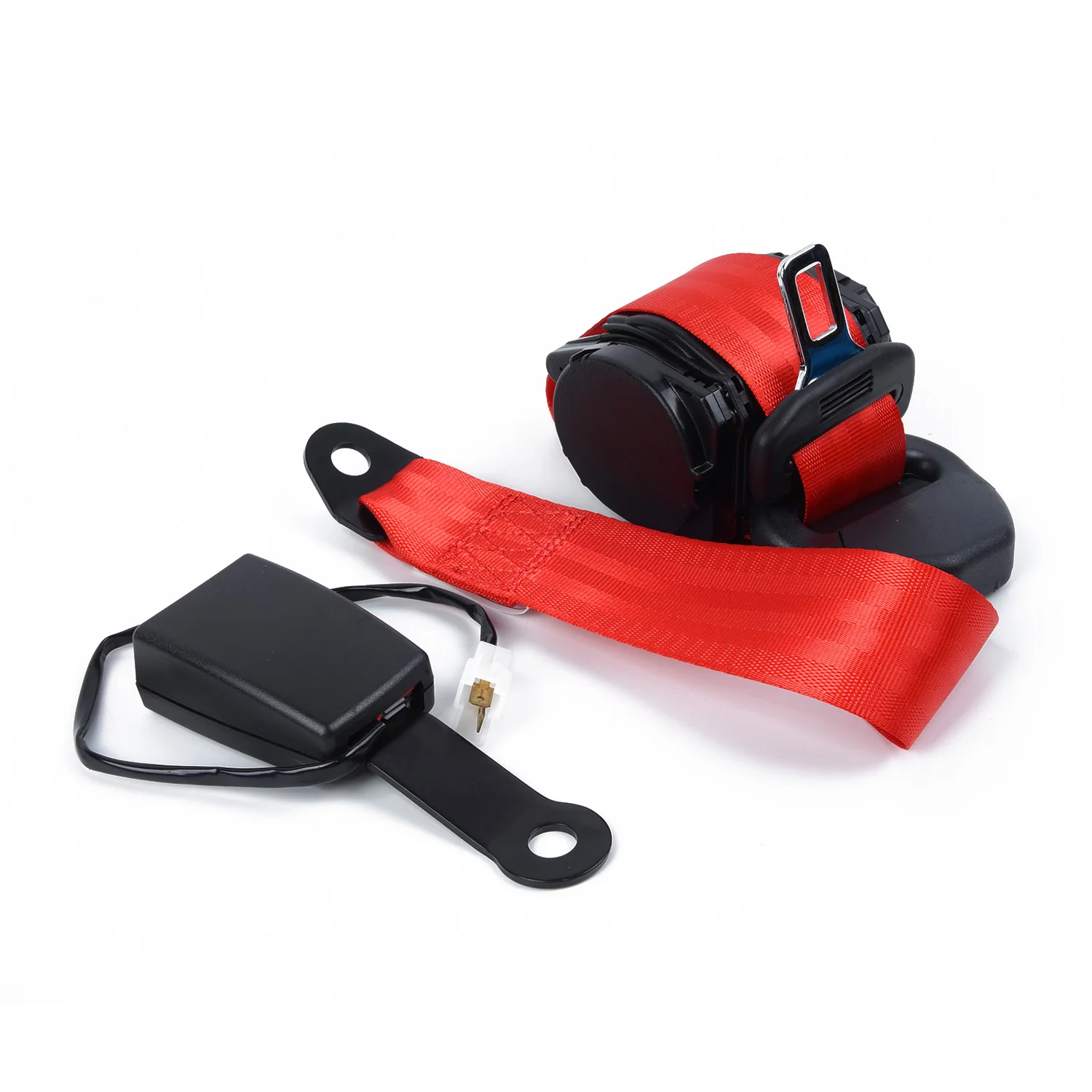 

3 Point Safety Adjustable Auto Car Seat Belt Lap Universal 3200mm Long